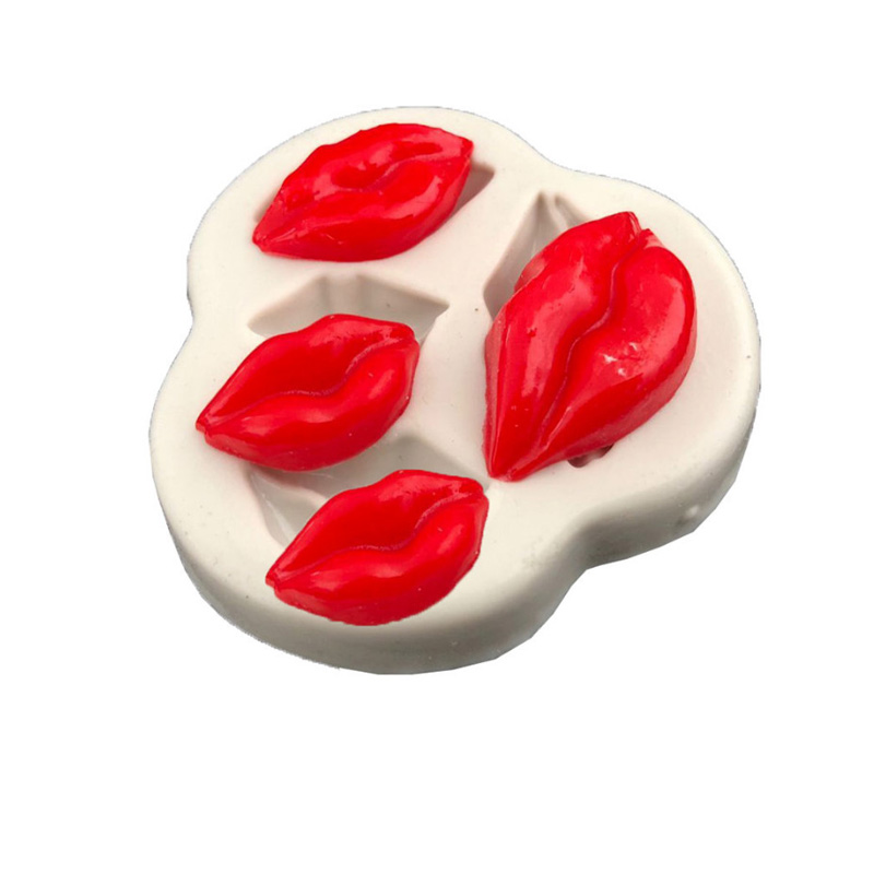 Kitchen Baking Gadgets - Sexy Lips Silicone Mold Fondant Mould