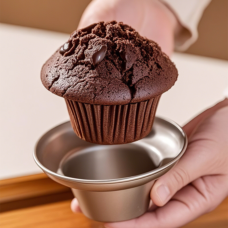 Muffin Tin Nonstick - Mushroom Muffin Baking Cup Reusable Non-stick