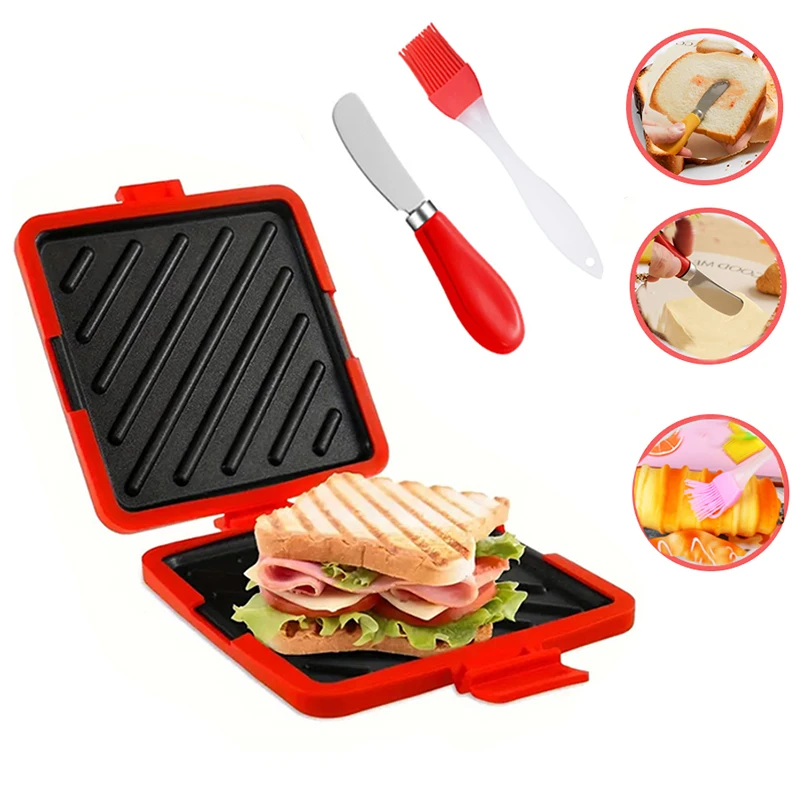 3pack Food Grade Sandwich Toas - Kitchen Baking Gadgets ulasan dan harga