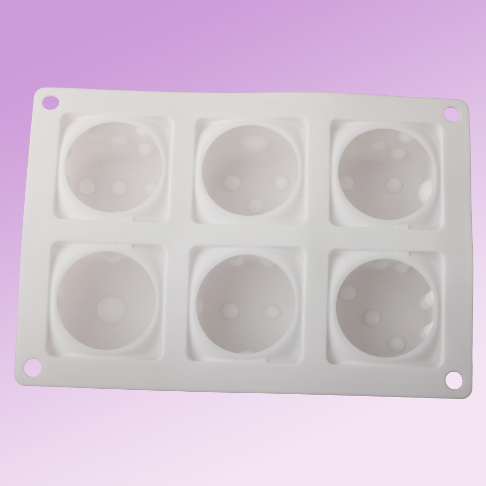 6-Cell Cube Mousse Cake Mould  - Kitchen Baking Items ulasan dan harga