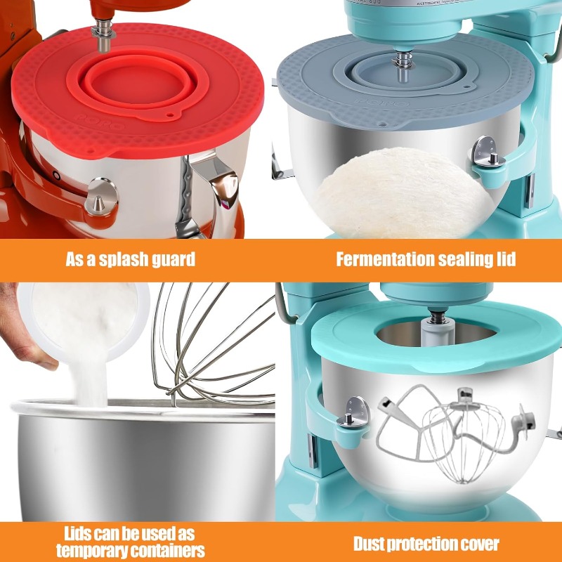 Silicone Mixer Bowl Cover Comp - Kitchen Aid Baking Lid ulasan dan harga