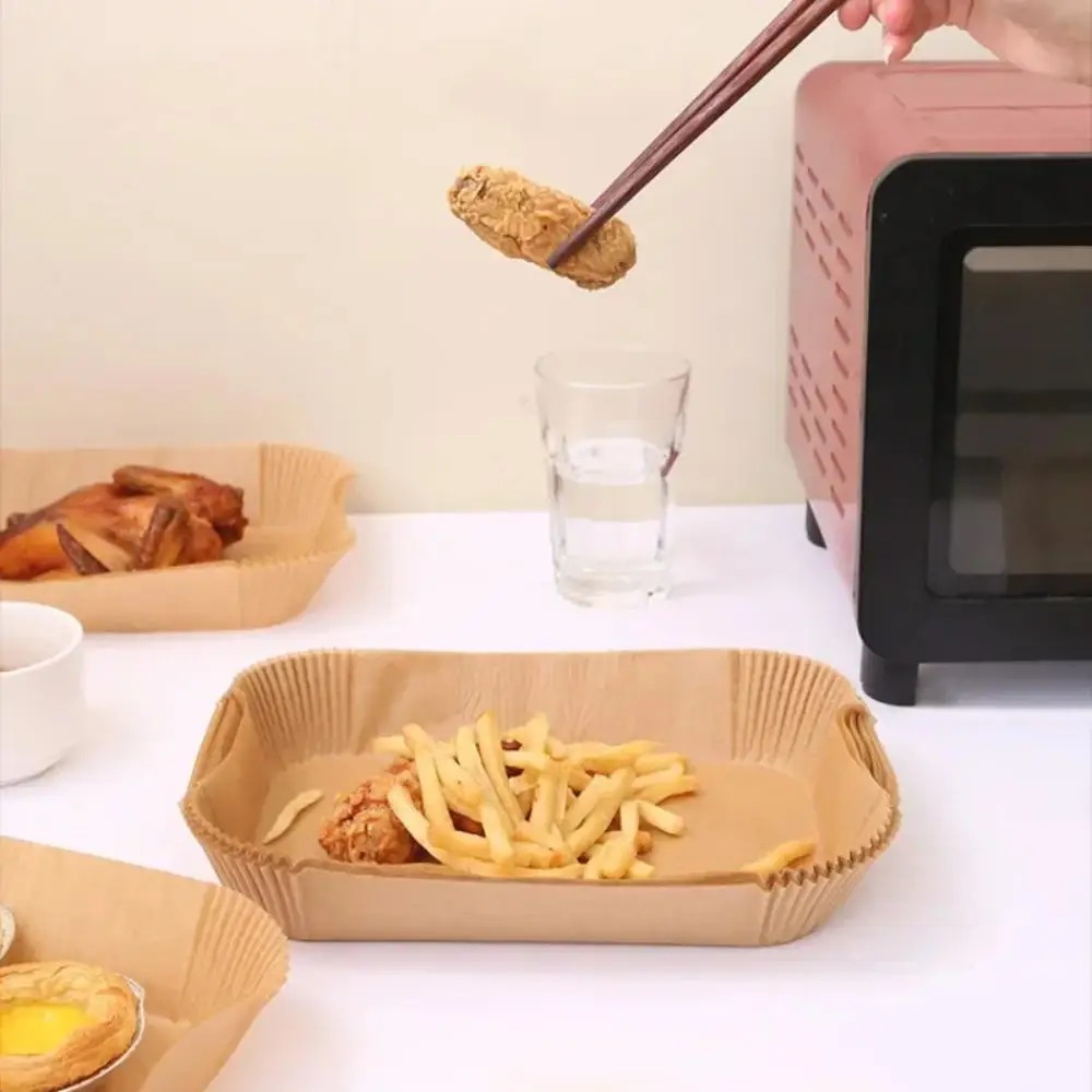 50/100pcs Disposable Air Fryer - Kitchen Paper For Baking ulasan dan harga