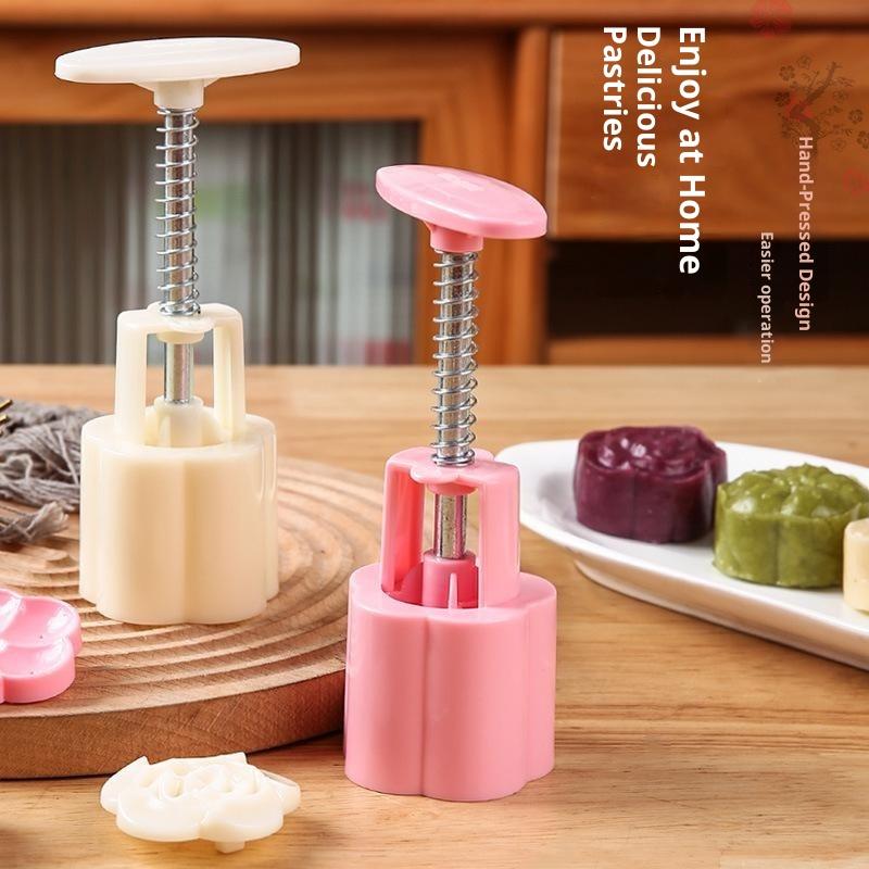 【LM】1 Set DIY Mooncake Mold Pl - Kitchen Baking Torch ulasan dan harga