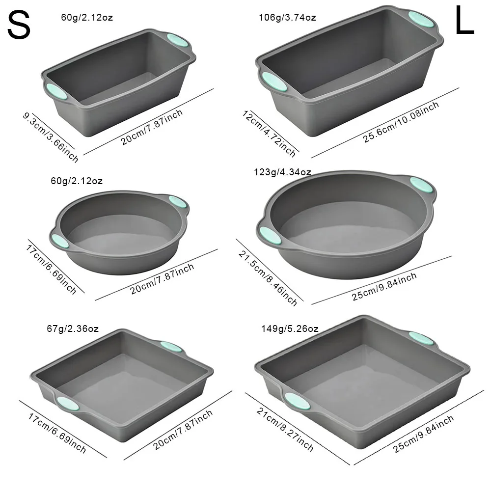 Grey Heat-resistant Silicone C - Kitchen Baking Items ulasan dan harga