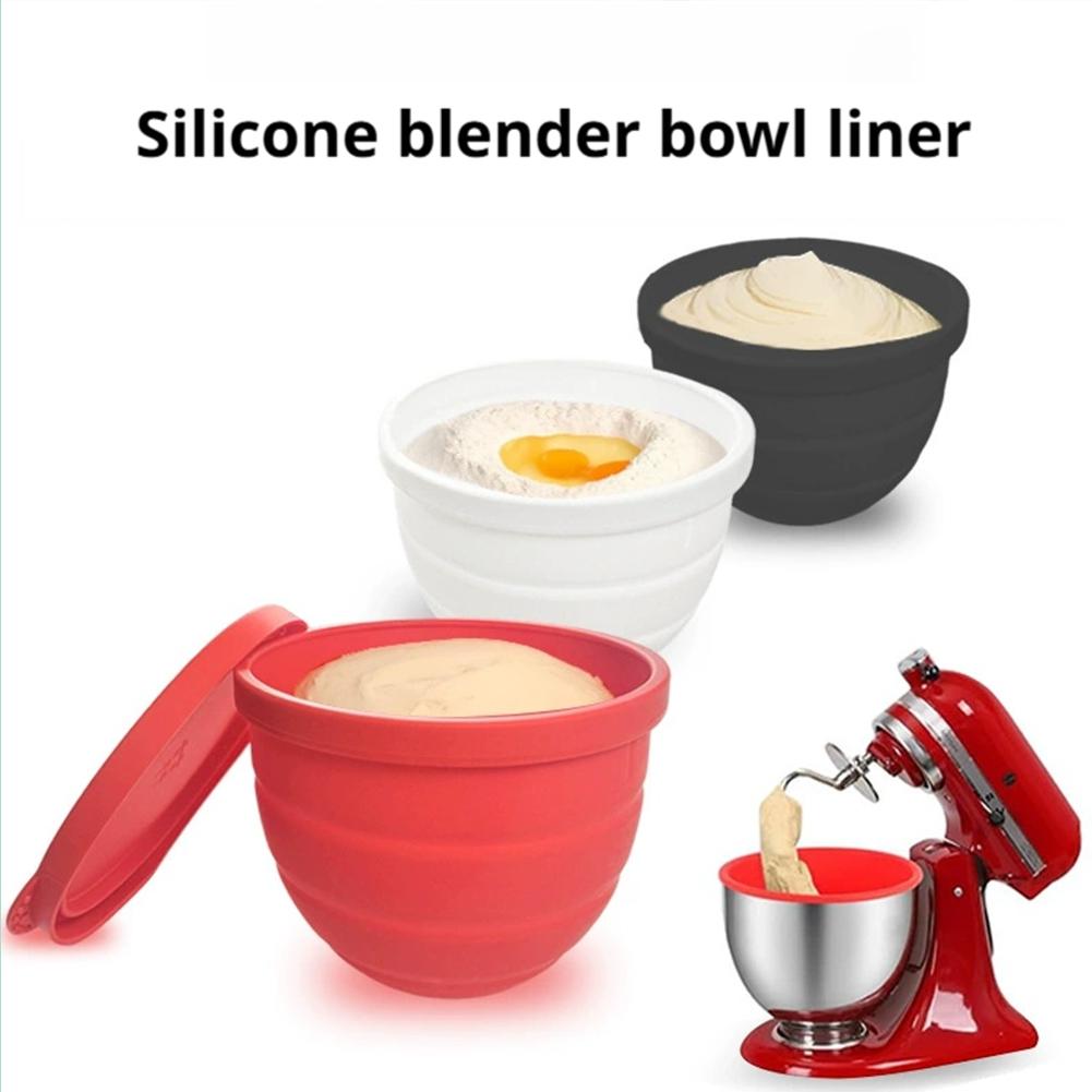 Foldable Silicone Bowl With Li - Kitchen Aid Baking Lid ulasan dan harga