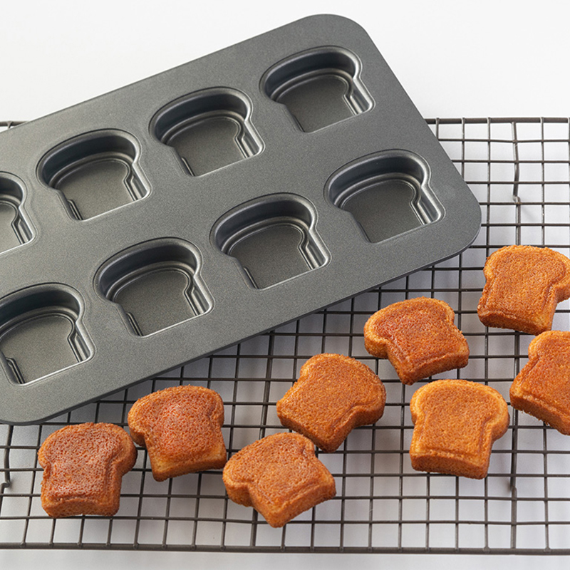 8 Cavity Toast Bread Pattern C - Kitchen Baking Gadgets ulasan dan harga