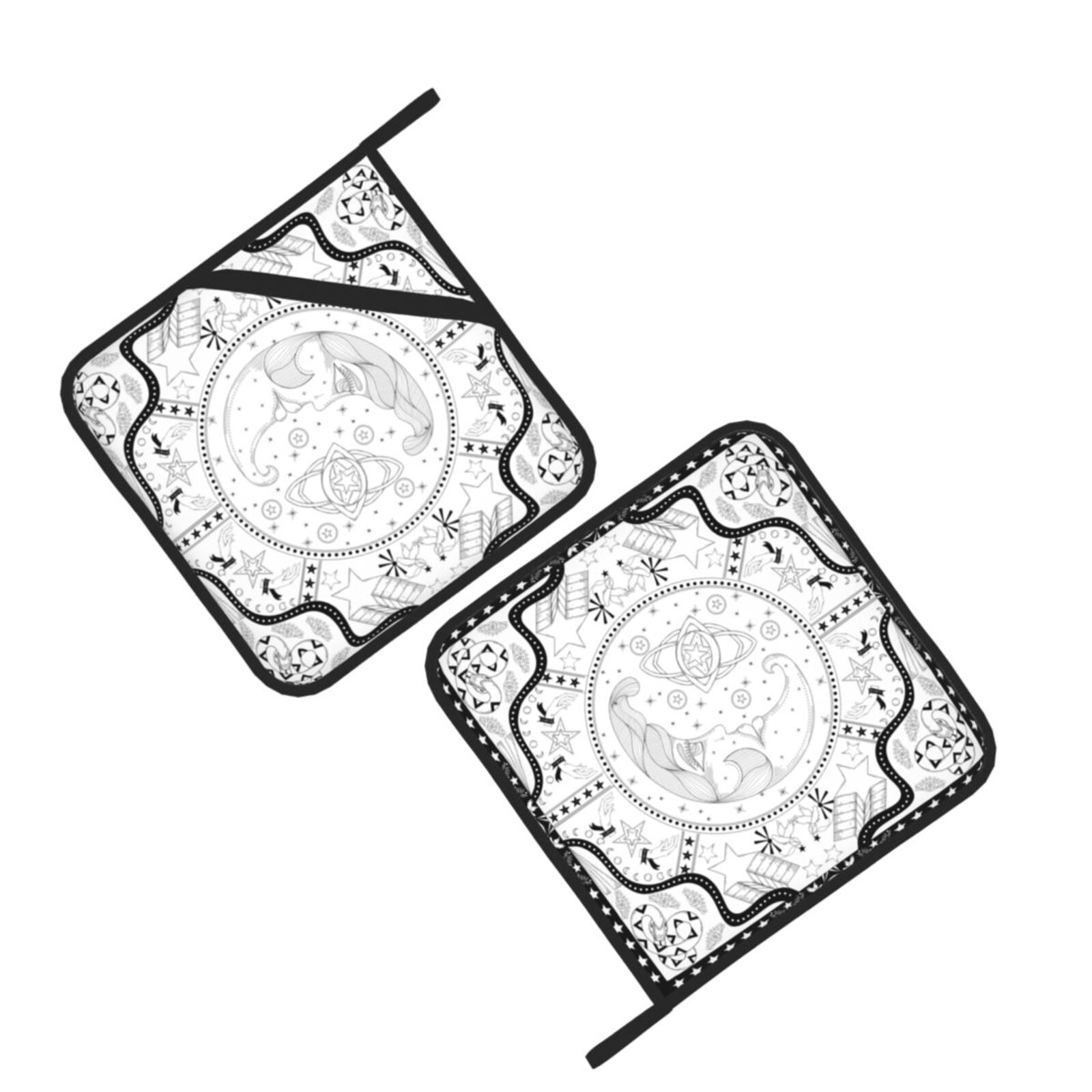 Fantasism Pot Holders Set of 2 - Kitchen Baking Dishes ulasan dan harga