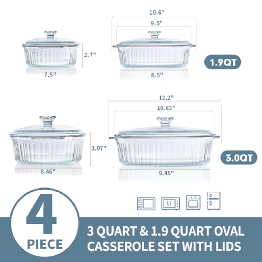 Baking dish set for kitchen us - Kitchen Baking Dishes ulasan dan harga