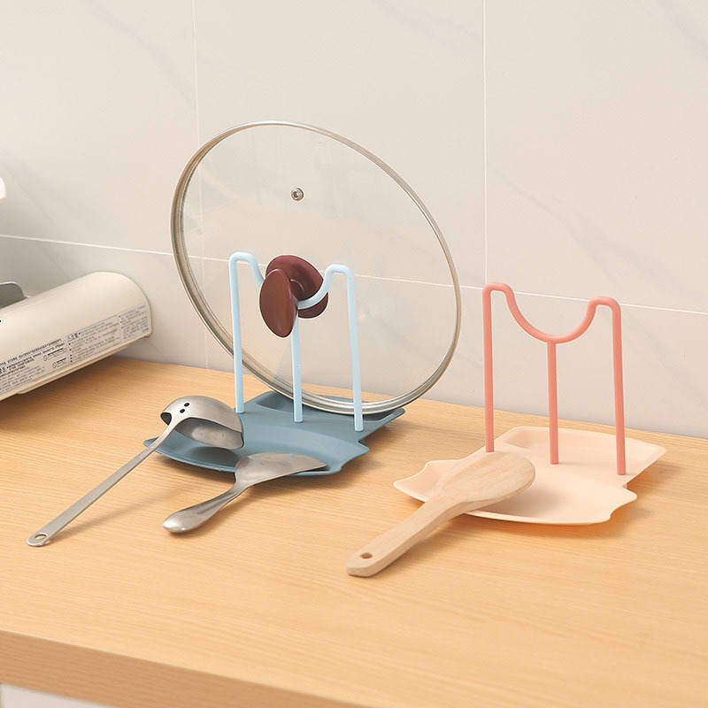 Spoon Rest and Pot Lid Holder  - Kitchen Baking Pan Organizer ulasan dan harga