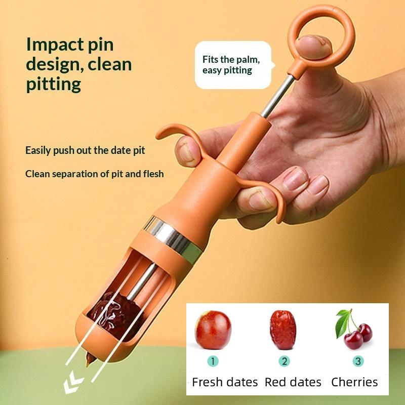 One-Second Cherry Pitter Stain - Kitchen Baking Gadgets ulasan dan harga