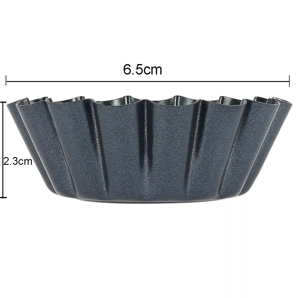 4PCS Mini Round Nonstick Tart  - Muffin Tin Nonstick ulasan dan harga