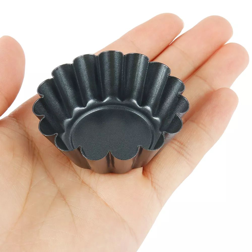 4PCS Mini Round Nonstick Tart  - Muffin Tin Nonstick ulasan dan harga
