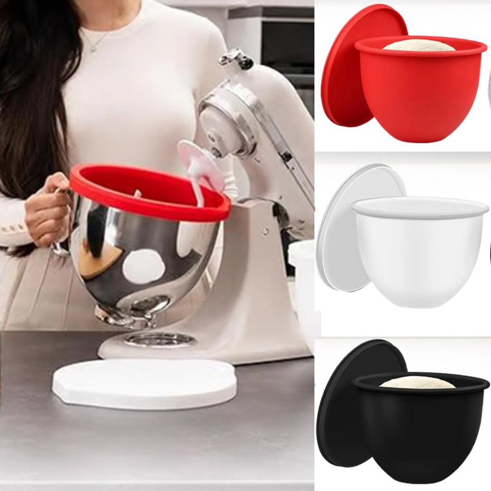 1PC Universal Silicone Bowl Li - Kitchen Aid Baking Lid ulasan dan harga