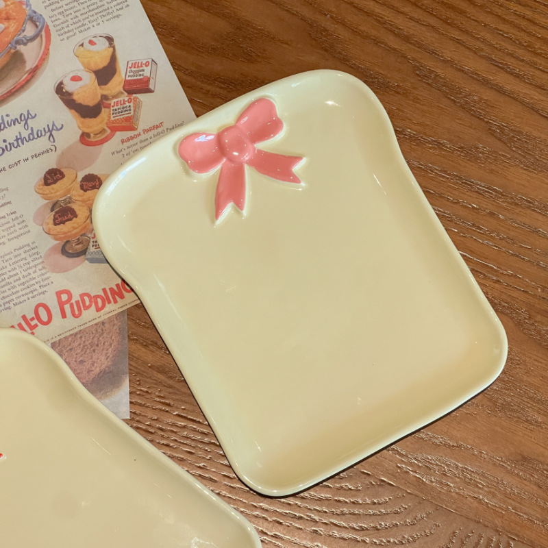 Exquisite Bow Shaped Sauce Cer - Kitchen Baking Dishes ulasan dan harga