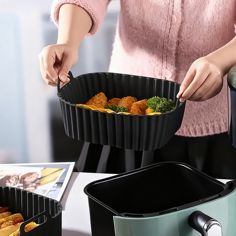 Baking Kit - Square Air Fryer  - Kitchen Baking Gadgets ulasan dan harga