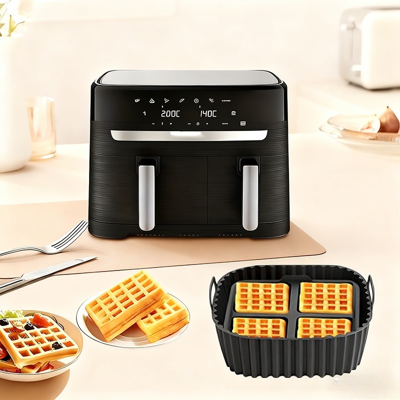 Baking Kit - Square Air Fryer  - Kitchen Baking Gadgets ulasan dan harga