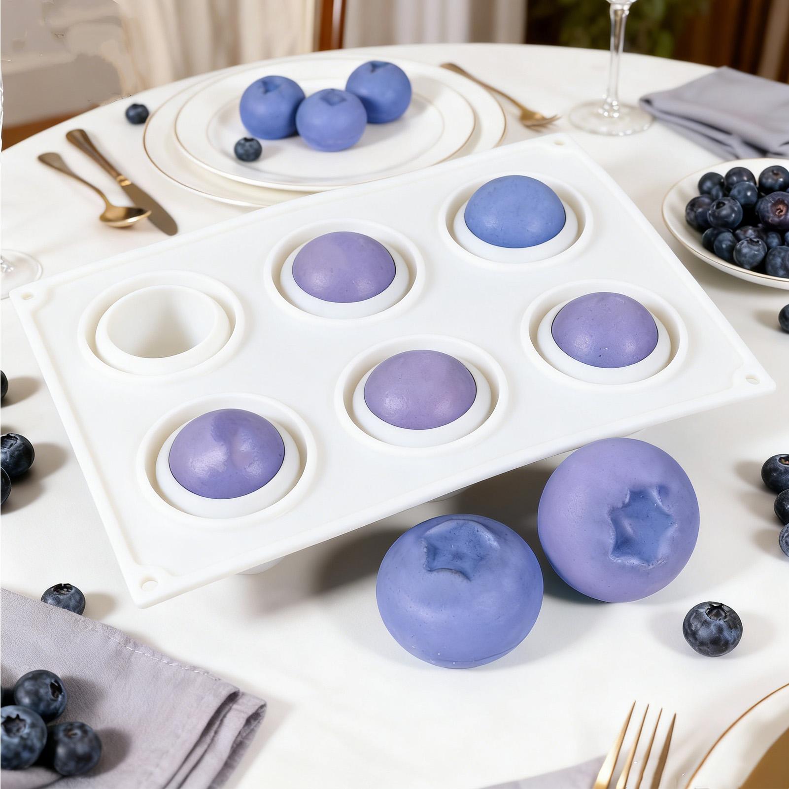6 Cavity Blueberry Mousse Cake - Kitchen Baking Items ulasan dan harga