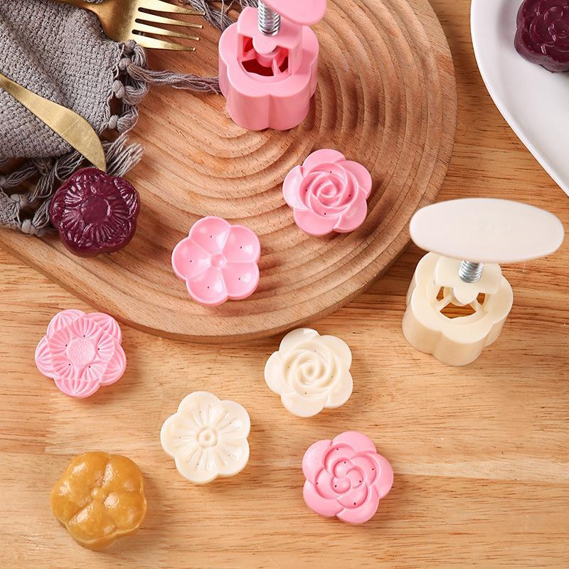 New 1 Set DIY Mooncake Mold Pl - Kitchen Baking Torch ulasan dan harga
