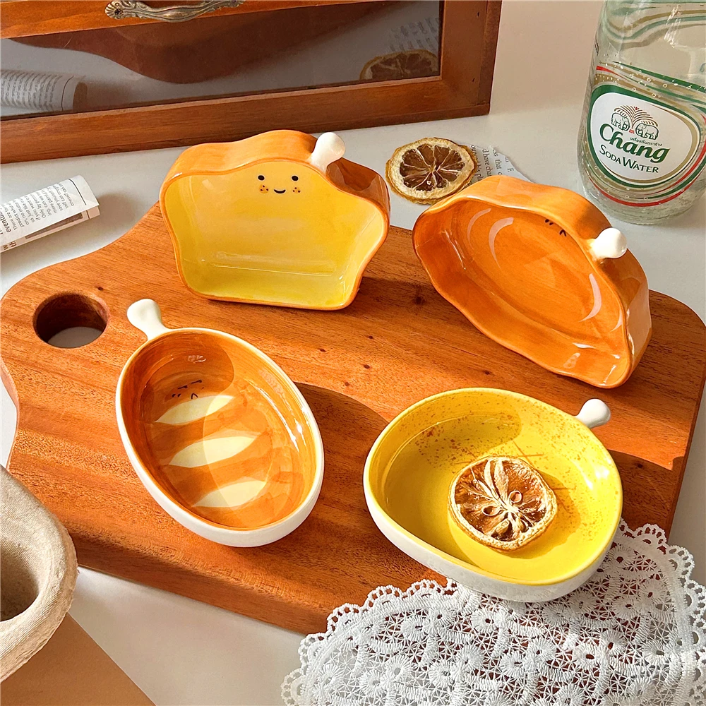 Creative Bread Shaped Ceramic  - Kitchen Baking Dishes ulasan dan harga