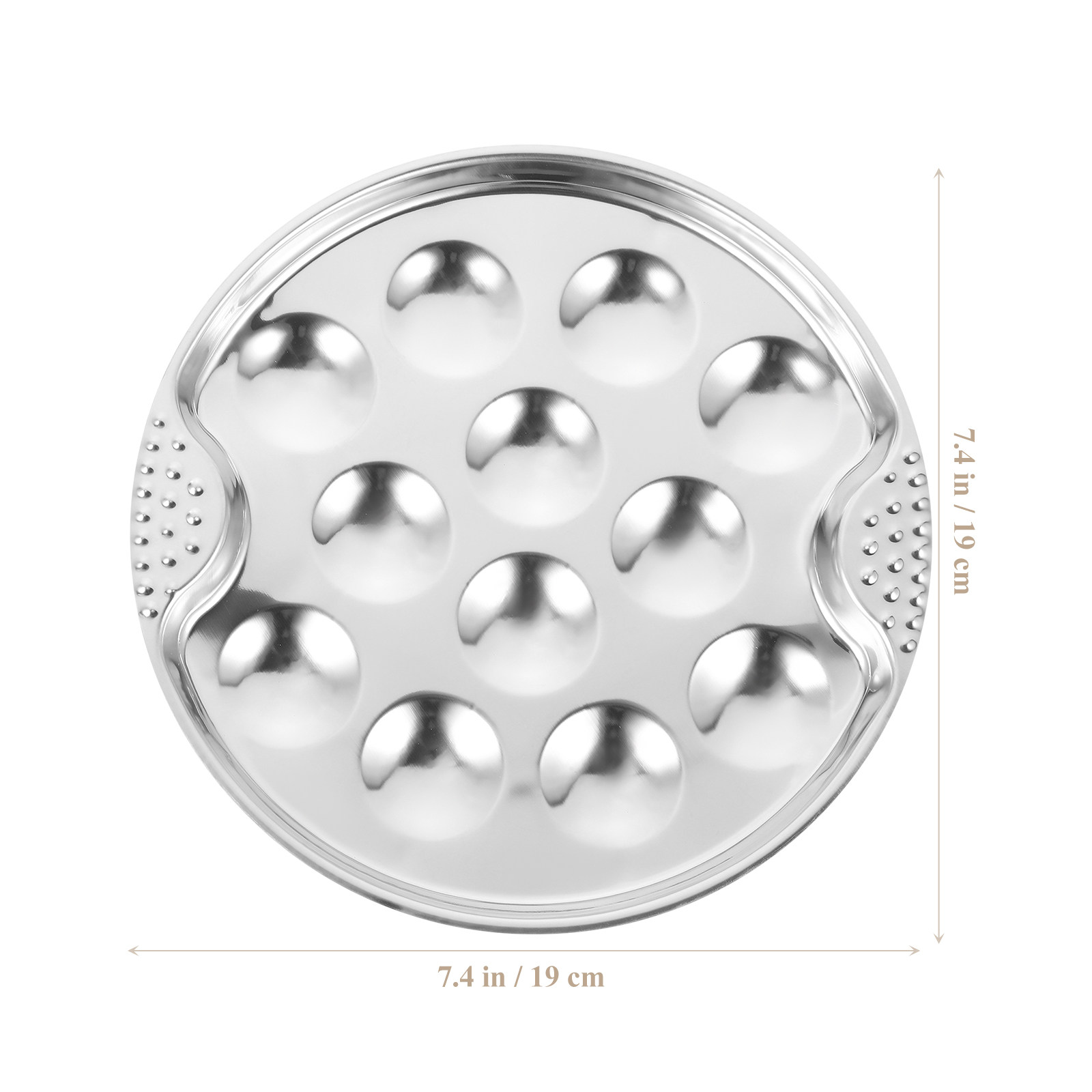 Stainless Steel 12 Slots Escar - Kitchen Baking Dishes ulasan dan harga