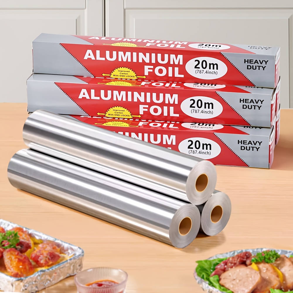 Heavy‑Duty Aluminum Foil Roll, - Kitchen Paper For Baking ulasan dan harga