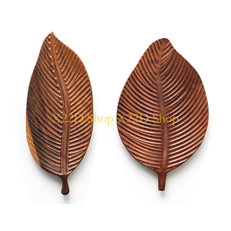 X22D Serving Tray Wooden Plate - Kitchen Baking Dishes ulasan dan harga