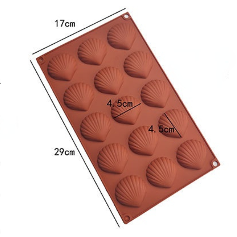 Food Grade Madeleine Cake Mold - Kitchen Baking Items ulasan dan harga