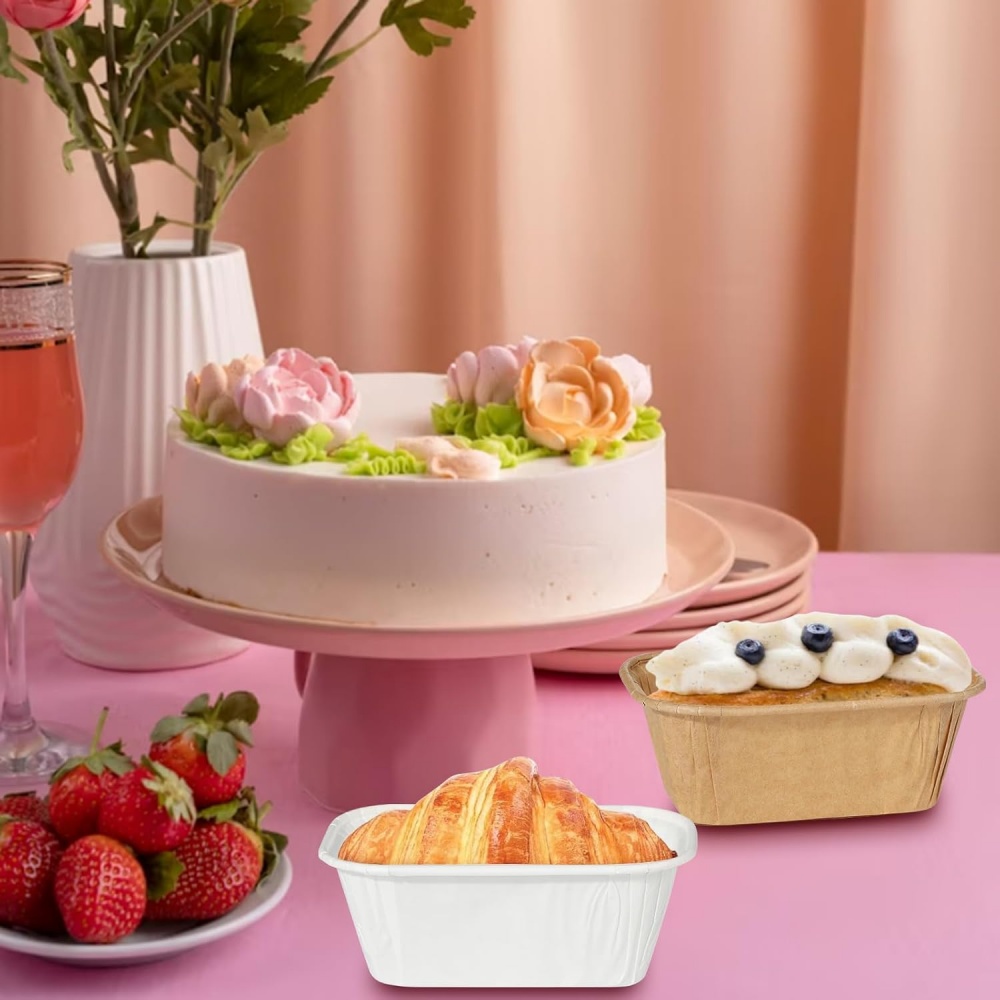 50pcs Disposable Cake Moulds,  - Kitchen Baking Dishes ulasan dan harga