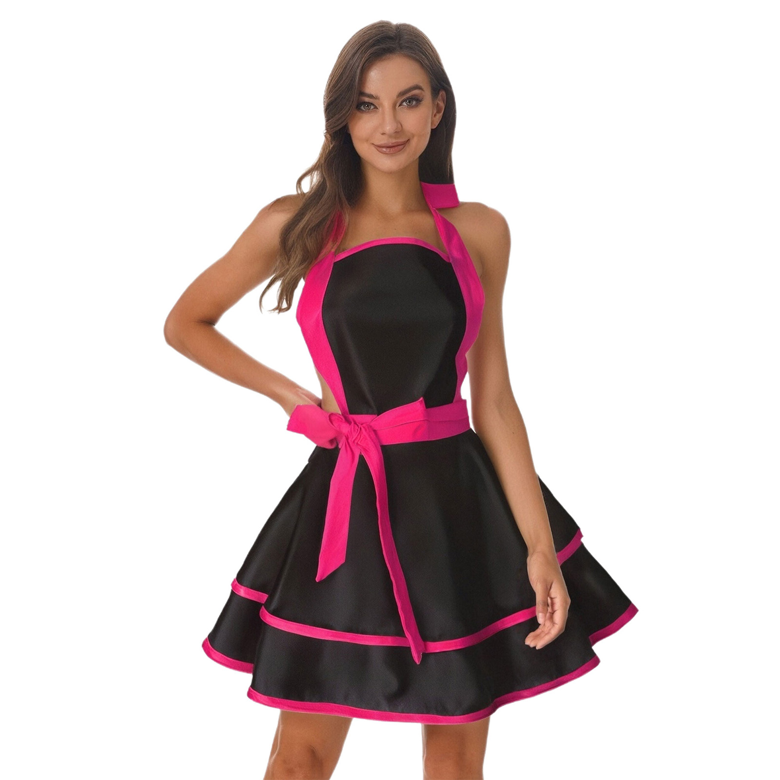 Fashionable 50s Apron Waist Co - Kitchen Baking Cooking ulasan dan harga