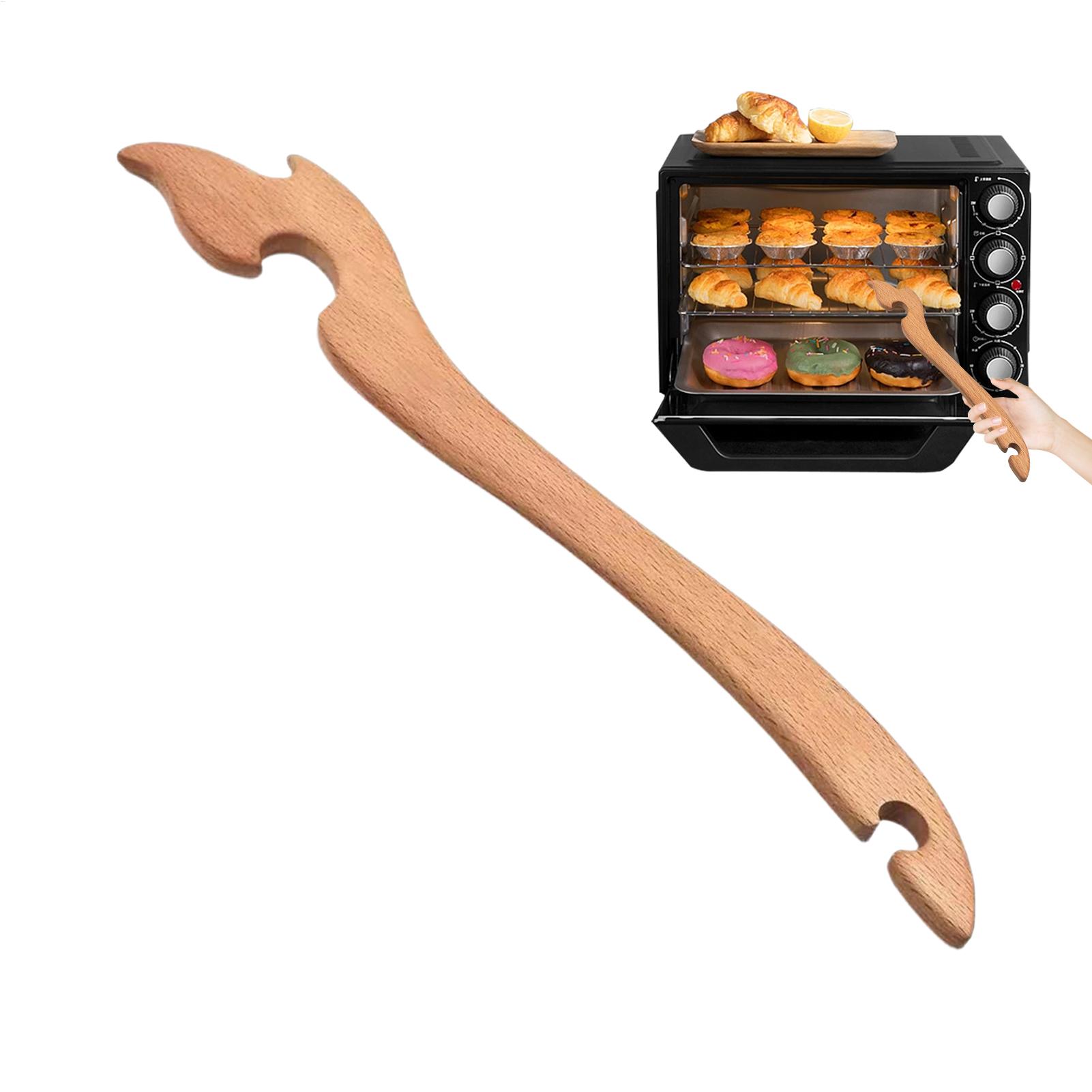 Oven Rack Puller Tool Wooden L - Cool Kitchen Baking Gadgets ulasan dan harga