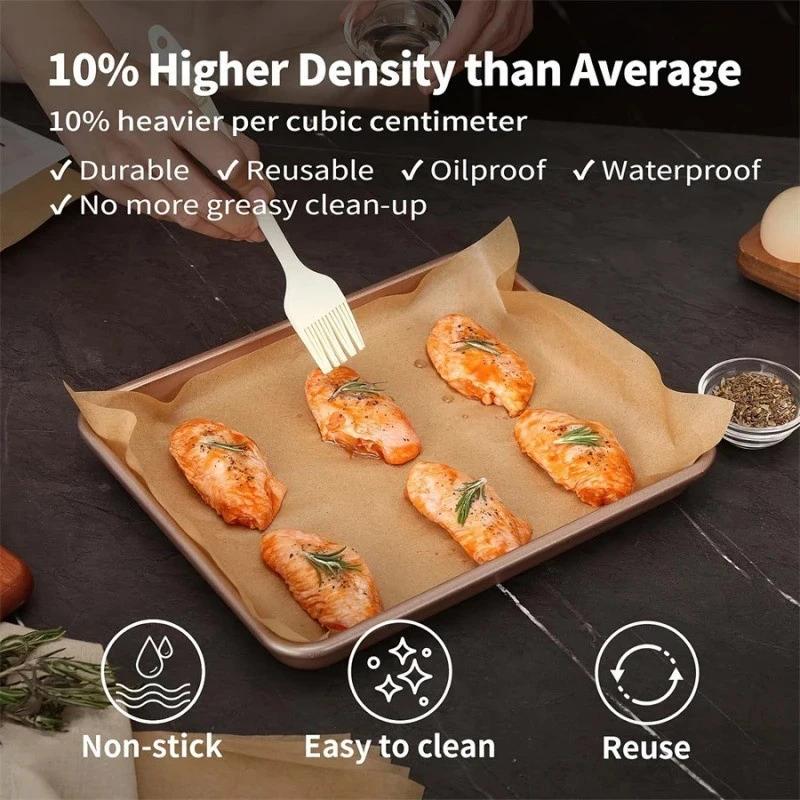 【MA】100pcs Kraft Parchment Pap - Kitchen Paper For Baking ulasan dan harga