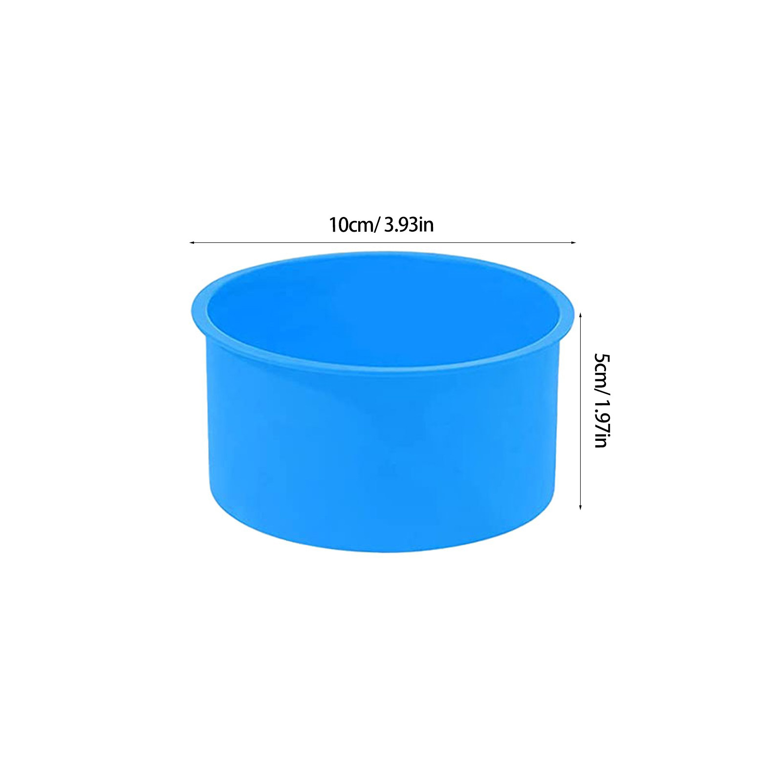4Pcs Silicone Cake Mold Non-St - Muffin Tin Nonstick ulasan dan harga