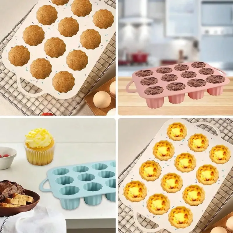 12 Cup Nonstick Cupcake Pan Fo - Muffin Tin Nonstick ulasan dan harga