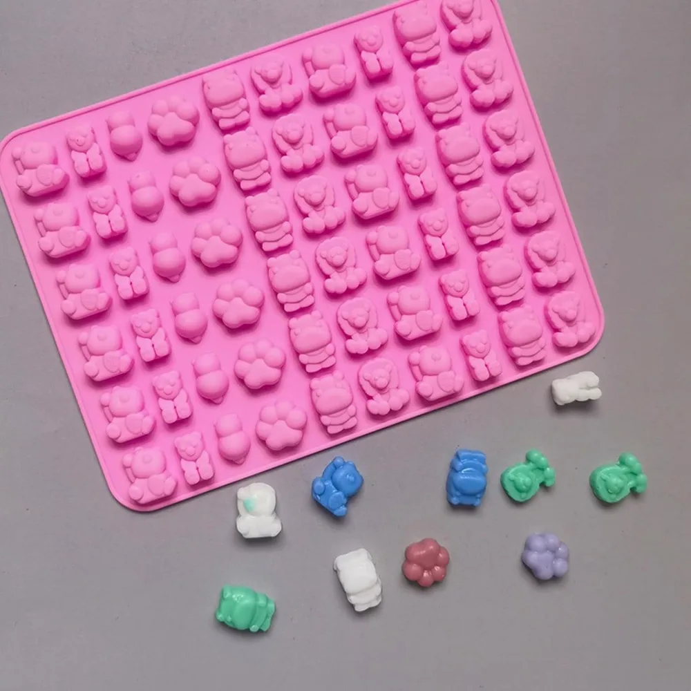5Pcs Candy Silicone Moulds wit - Kitchen Baking Items ulasan dan harga